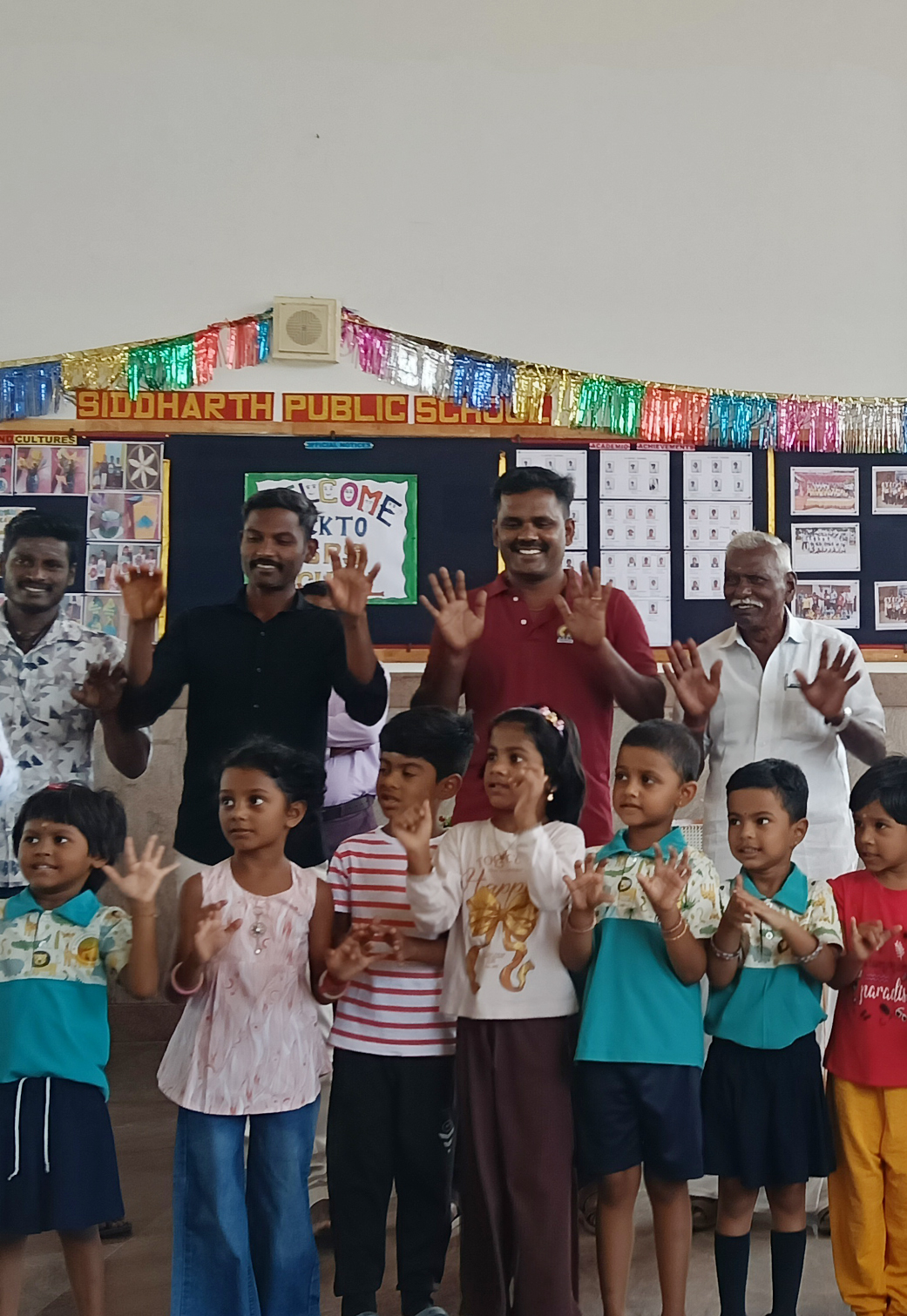 Student leadership activity at school
